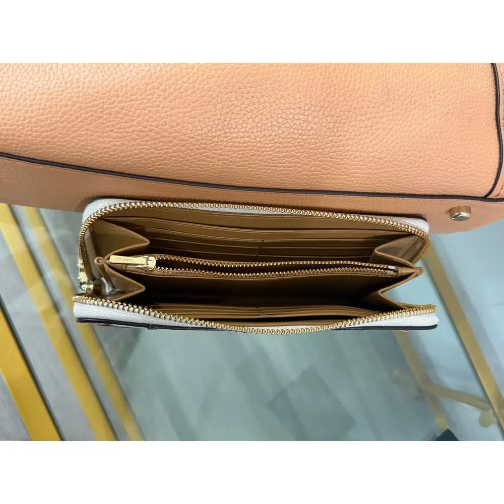 Coach Edie 31 Tea Rose Bag & Wallet Set